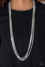 Load image into Gallery viewer, Street Sweep - Silver Necklace