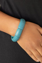 Load image into Gallery viewer, Peace Out - Blue Bracelet