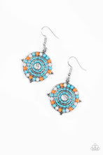 Load image into Gallery viewer, Caribbean Cruzin - Blue Earrings