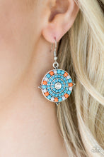 Load image into Gallery viewer, Caribbean Cruzin - Blue Earrings