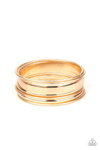 Load image into Gallery viewer, Sahara Shimmer - Gold Set of Bracelets