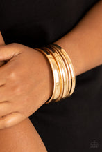 Load image into Gallery viewer, Sahara Shimmer - Gold Set of Bracelets