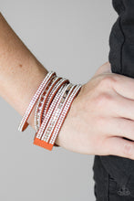 Load image into Gallery viewer, Rock Star Attitude - Orange Bracelet