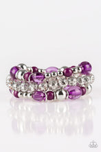 Load image into Gallery viewer, Malibu Marina - Purple Set of Bracelets