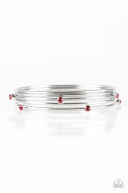 Delicate Decadence - Red Bracelets