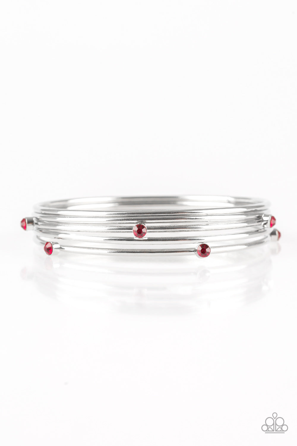 Delicate Decadence - Red Set of Bracelets