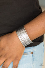 Load image into Gallery viewer, Wire Warrior - Silver Bracelet