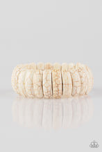 Load image into Gallery viewer, Peacefully Primal - White Bracelet