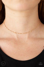 Load image into Gallery viewer, Take A Risk - Gold Choker Necklace