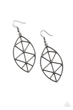 Load image into Gallery viewer, Unbreakable - Black Gunmetal Earrings