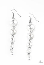 Load image into Gallery viewer, Raining Rhinestones - Black Earrings