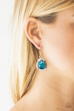 Load image into Gallery viewer, Grandmaster Shimmer - Blue Earrings