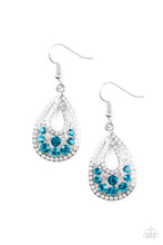 Load image into Gallery viewer, Sparkling Stardom - Blue Earrings