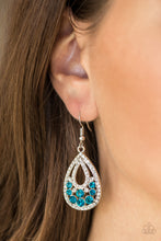 Load image into Gallery viewer, Sparkling Stardom - Blue Earrings