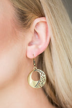 Load image into Gallery viewer, Eastside Excursionist - Brass Earrings