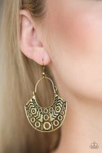 Load image into Gallery viewer, Indigenous Idol - Brass Earrings
