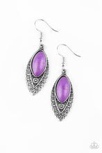 Load image into Gallery viewer, Desert Garden - Purple Earrings