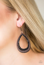 Load image into Gallery viewer, Right As REIGN - Copper Earrings