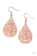 Load image into Gallery viewer, Sparkle Brighter - Copper Earrings
