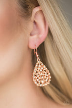 Load image into Gallery viewer, Sparkle Brighter - Copper Earrings