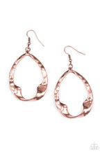 Load image into Gallery viewer, Twist Me Round - Copper Earrings