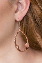 Load image into Gallery viewer, Twist Me Round - Copper Earrings