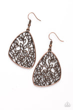 Load image into Gallery viewer, Time To LEAF - Copper Earrings