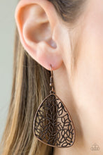 Load image into Gallery viewer, Time To LEAF - Copper Earrings