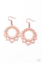 Load image into Gallery viewer, Modest Mandalas - Copper Earrings