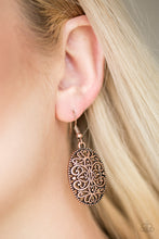 Load image into Gallery viewer, Wistfully Whimsical - Copper Earrings