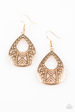 Load image into Gallery viewer, Alpha Amazon - Gold Earrings