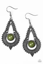 Load image into Gallery viewer, Zoomin Zumba - Green Earrings