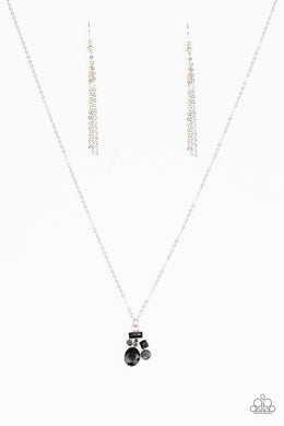 Time To Be Timeless - Black Necklace