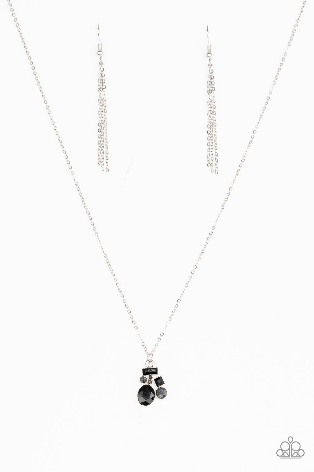 Time To Be Timeless - Black Necklace