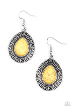 Load image into Gallery viewer, Tribal Tango - Yellow Earrings