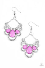 Load image into Gallery viewer, Caribbean Royalty - Purple Earrings