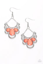 Load image into Gallery viewer, Caribbean Royalty - Orange Earrings
