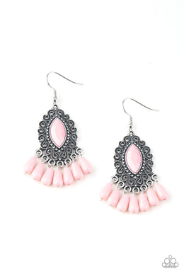 Private Villa - Pink Earrings