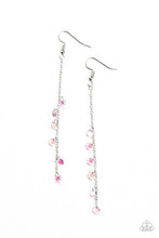 Load image into Gallery viewer, Extended Eloquence - Pink Earrings
