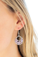 Load image into Gallery viewer, Sugary Shine - Purple Earrings