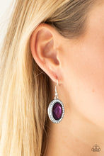 Load image into Gallery viewer, Only FAME In Town - Purple Earrings