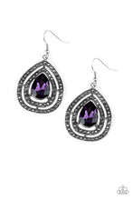 Load image into Gallery viewer, Royal Squad - Purple Earrings
