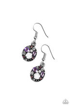 Load image into Gallery viewer, Pretty Perennial - Purple Earrings