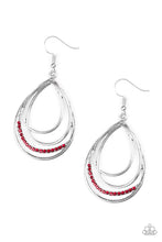 Load image into Gallery viewer, Start Each Day With Sparkle - Red Earrings