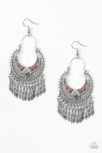 Load image into Gallery viewer, Walk On The Wildside - Red Earrings