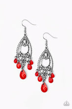 Load image into Gallery viewer, Fashion Flirt - Red Earrings