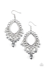 Load image into Gallery viewer, Just Say NOIR - Silver Earrings