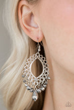Load image into Gallery viewer, Just Say NOIR - Silver Earrings