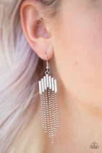 Load image into Gallery viewer, Radically Retro - Silver Earrings