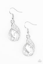 Load image into Gallery viewer, Easy Elegance - White Earrings